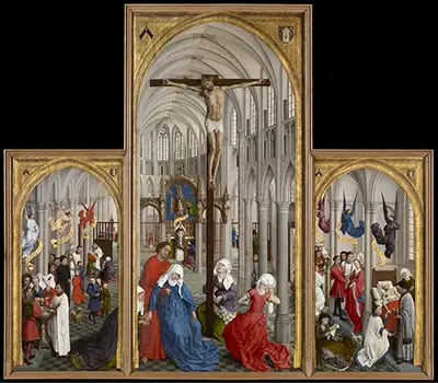 Seven Sacraments Altarpiece Rogier van der Weyden